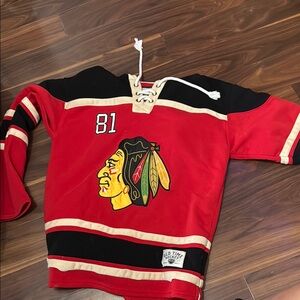 Red and Black Sweatshirt